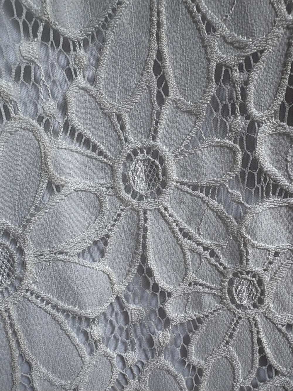 Studio one white lined lace dress size 18 soft flowy comfortable - Picture 3 of 5